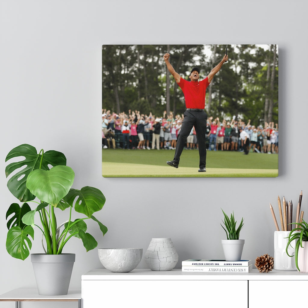 Tiger Wins! Gallery Wrapped Canvas