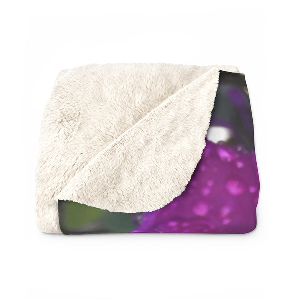 "Azalea Dreams" Sherpa Fleece Blanket