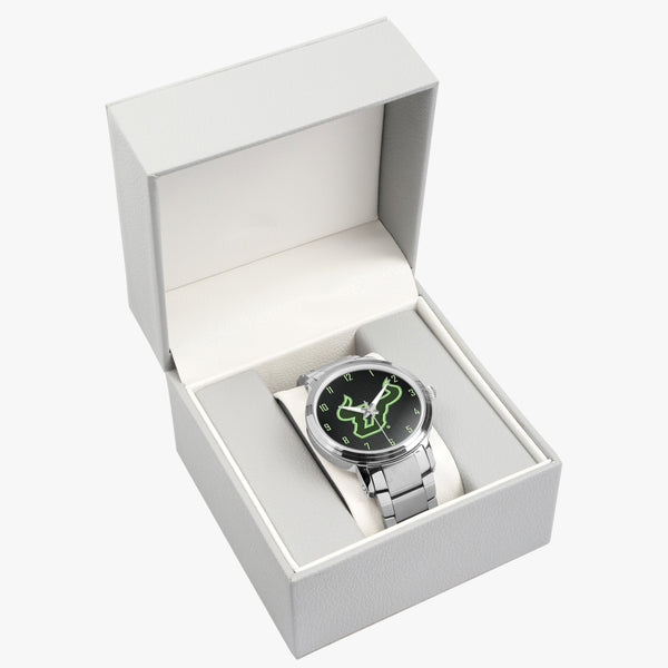 BigU Green CF Steel Strap Automatic Watch