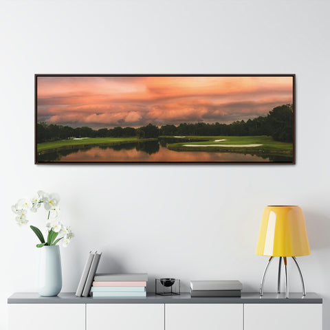 "Fazio's Sunset" Gallery Canvas Wraps, Horizontal Frame