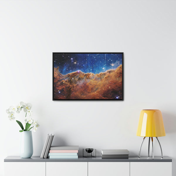 JWT Orion Nebula Framed Premium Gallery Wrap Canvas