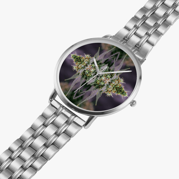 DIXL Green Grapes Steel Strap Quartz watch