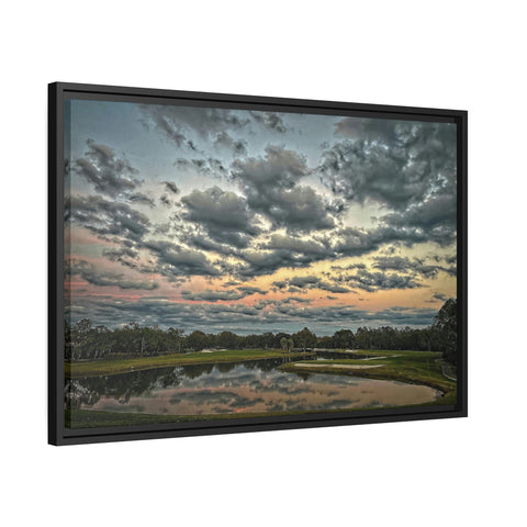 HGCC Cloud Zen Matte Canvas, Black Frame