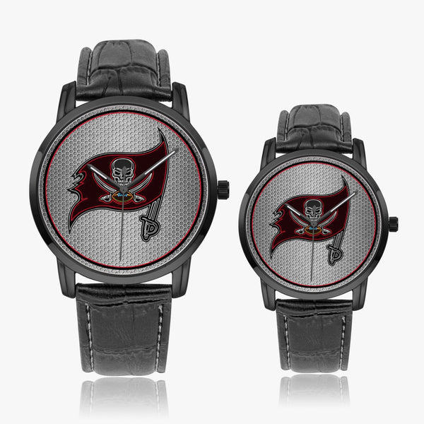 Skull Flag Neon Ring Wide Type Quartz watch