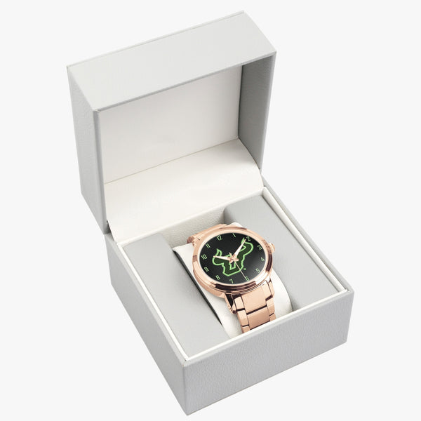 BigU Green CF Steel Strap Automatic Watch