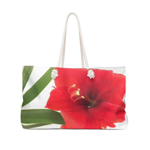 "Amaryllis Kiss" Weekender Bag