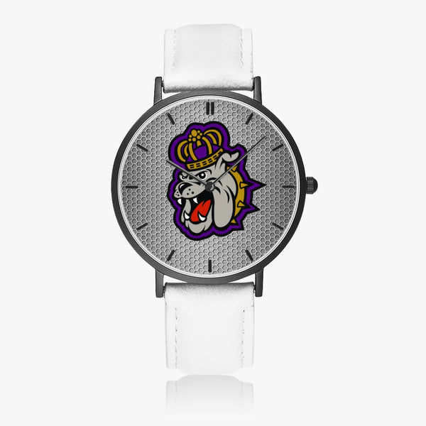 DukeDog Hexomesh Leather Strap Quartz Watch