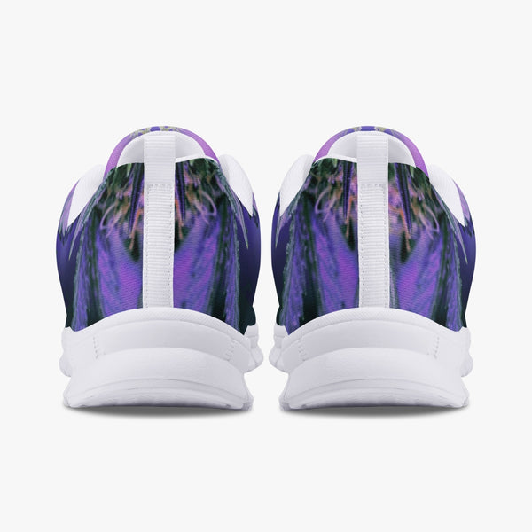 DIXL Purple Haze Classic Lightweight Mesh Sneakers - White/Black