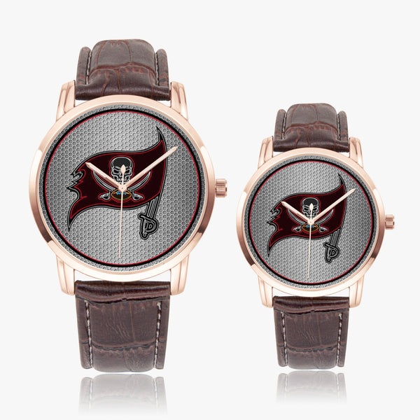 Skull Flag Neon Ring Wide Type Quartz watch