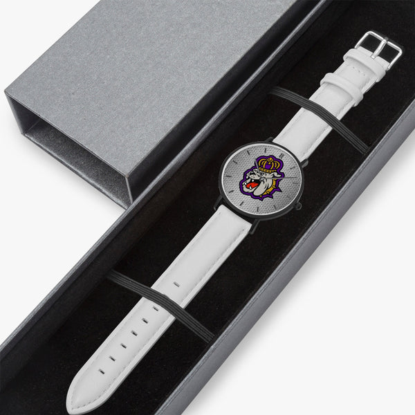 DukeDog Hexomesh Leather Strap Quartz Watch