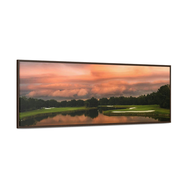 "Fazio's Sunset" Gallery Canvas Wraps, Horizontal Frame