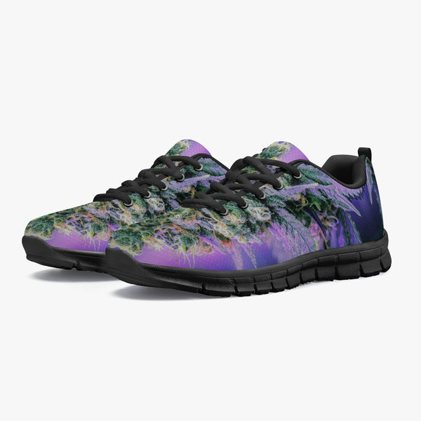 DIXL Purple Haze Classic Lightweight Mesh Sneakers - White/Black