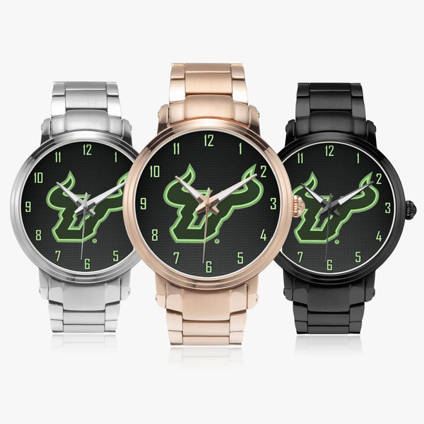 BigU Green CF Steel Strap Automatic Watch