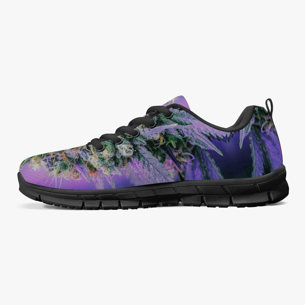 DIXL Purple Haze Classic Lightweight Mesh Sneakers - White/Black