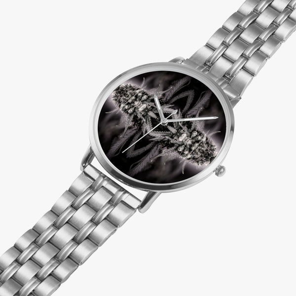 DIXL Purple Haze BW Steel Strap Quartz watch