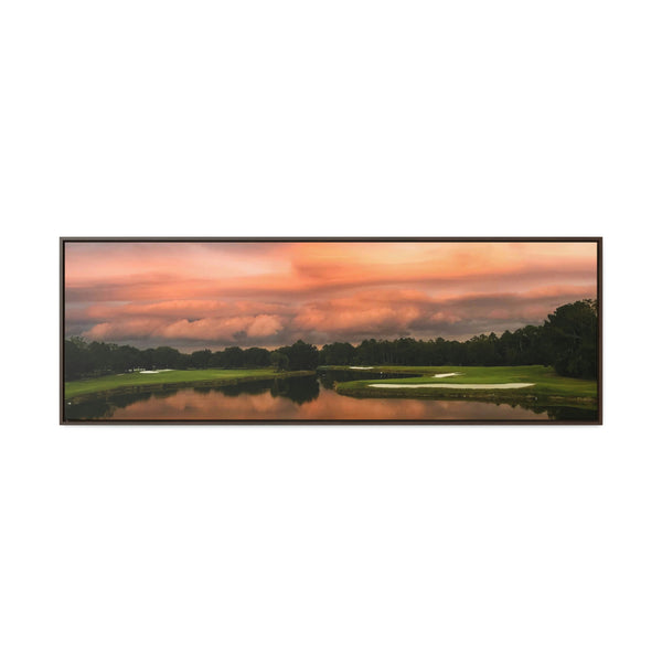 "Fazio's Sunset" Gallery Canvas Wraps, Horizontal Frame