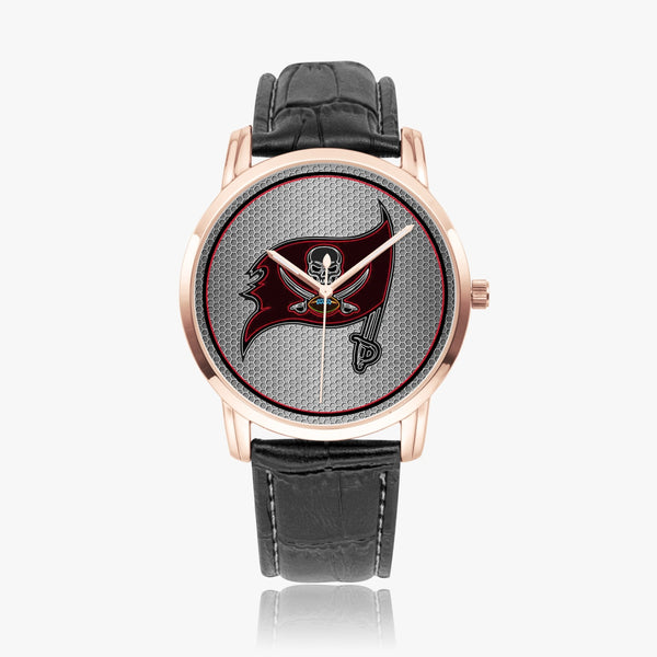 Skull Flag Neon Ring Wide Type Quartz watch