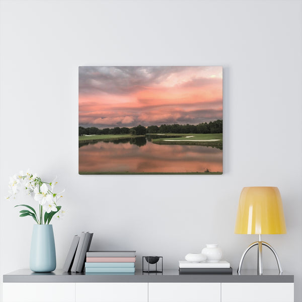 "Fazio's Sunset" Gallery Wrapped Canvas