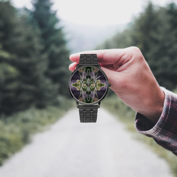 DIXL Green Grapes Steel Strap Quartz watch