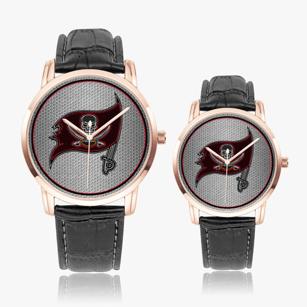 Skull Flag Neon Ring Wide Type Quartz watch