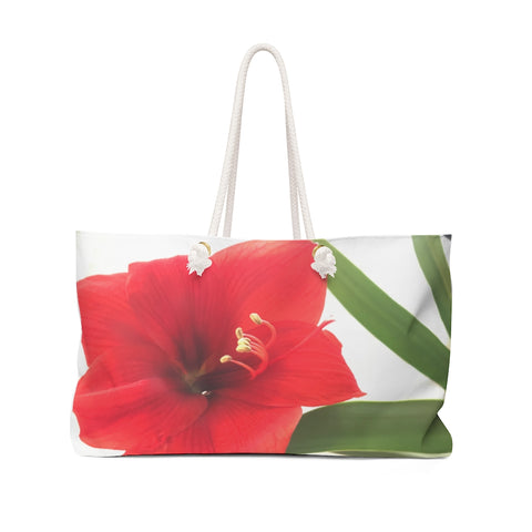 "Amaryllis Kiss" Weekender Bag