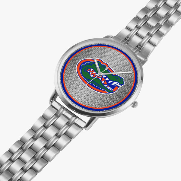 Gatorhead Hexomesh Ring Steel Strap Quartz watch