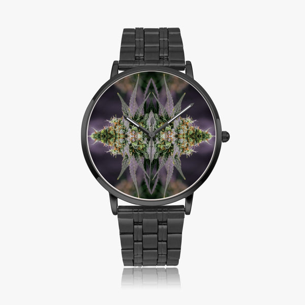 DIXL Green Grapes Steel Strap Quartz watch