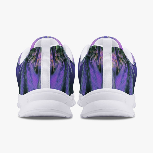DIXL Purple Haze Classic Lightweight Mesh Sneakers - White/Black