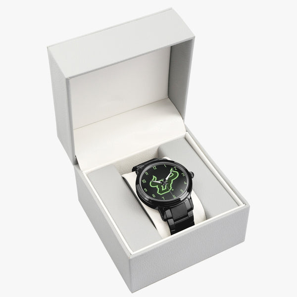 BigU Green CF Steel Strap Automatic Watch