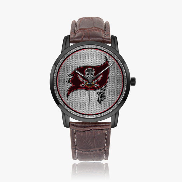 Skull Flag Neon Ring Wide Type Quartz watch