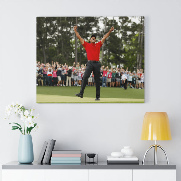 Tiger Wins! Gallery Wrapped Canvas