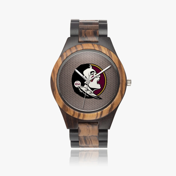 Indianhead Hexomesh Indian Ebony Wooden Watch
