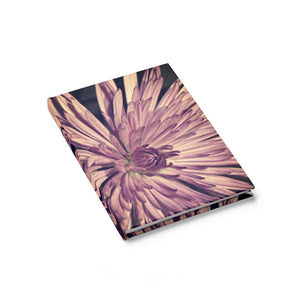 "Lavender Burst" Journal - Ruled Line