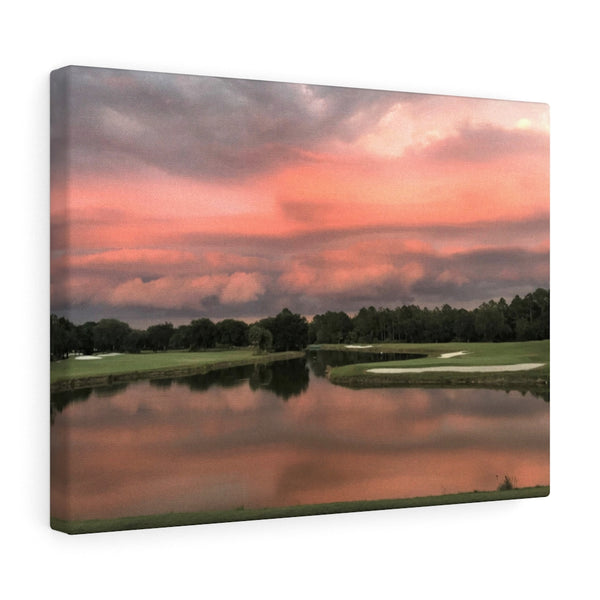 "Fazio's Sunset" Gallery Wrapped Canvas