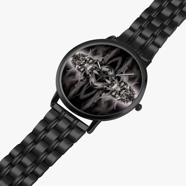DIXL Purple Haze BW Steel Strap Quartz watch