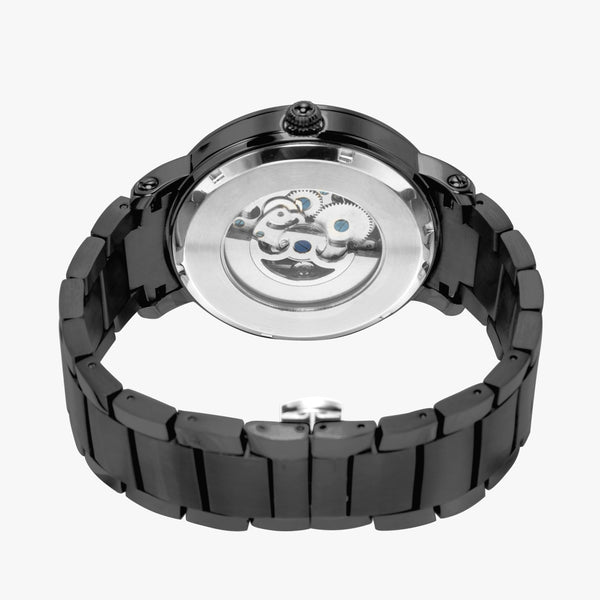 BigU Green CF Steel Strap Automatic Watch