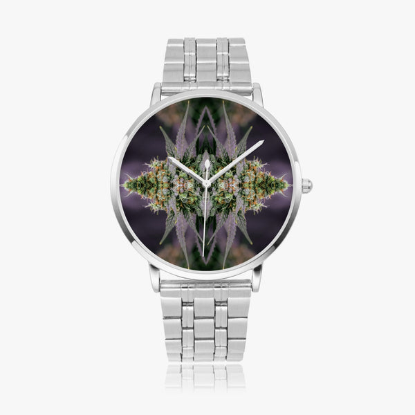 DIXL Green Grapes Steel Strap Quartz watch