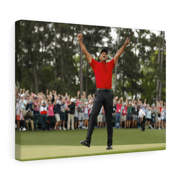 Tiger Wins! Gallery Wrapped Canvas