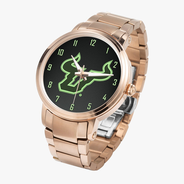 BigU Green CF Steel Strap Automatic Watch