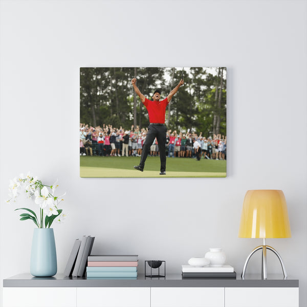 Tiger Wins! Gallery Wrapped Canvas