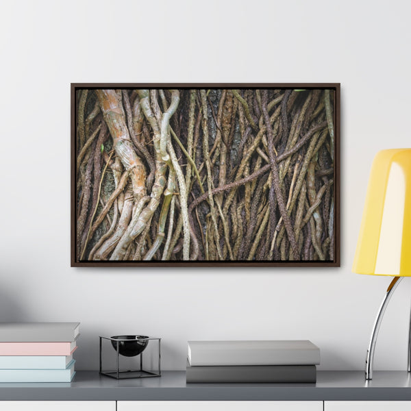 "Tree Veins" 24"x16" Framed Premium Gallery Wrap Canvas