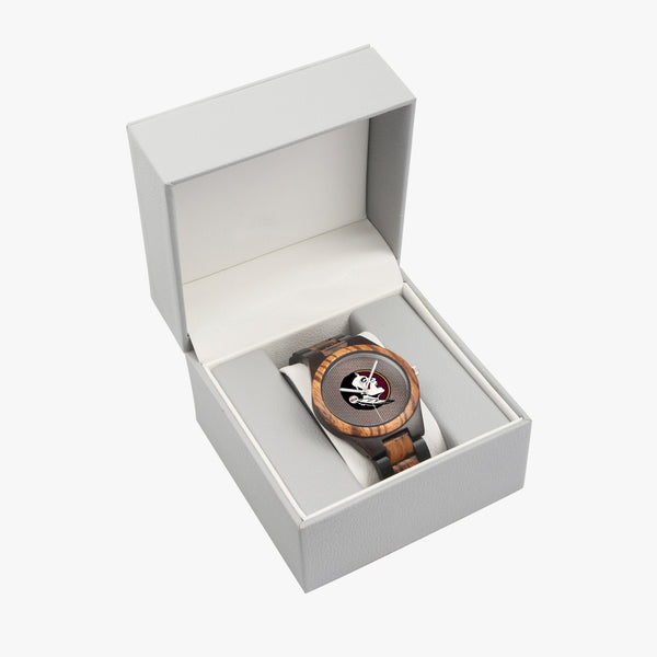 Indianhead Hexomesh Indian Ebony Wooden Watch