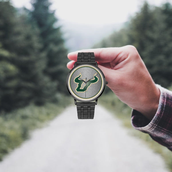 Bulls Horns Hexomesh Ring2 Steel Strap Quartz watch