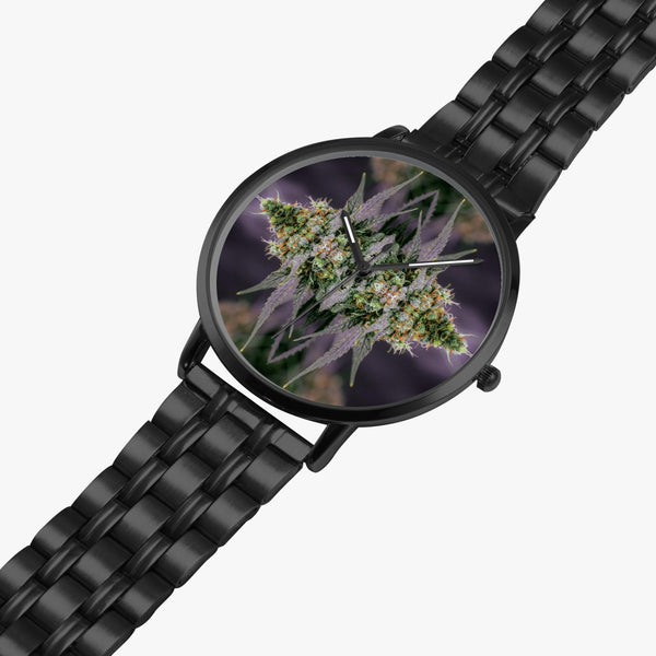DIXL Green Grapes Steel Strap Quartz watch