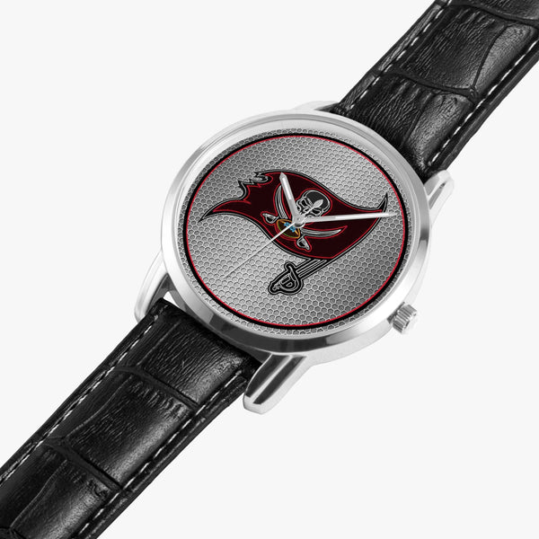 Skull Flag Neon Ring Wide Type Quartz watch