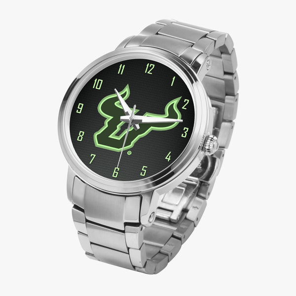BigU Green CF Steel Strap Automatic Watch