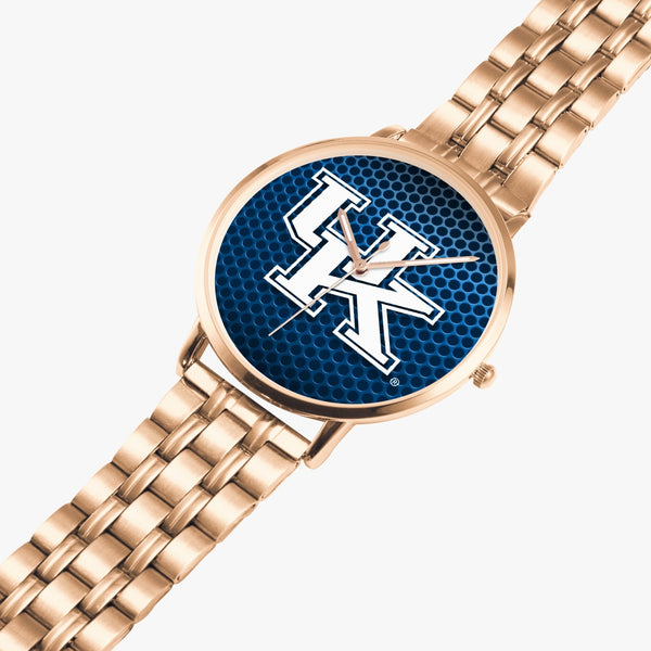 273. Instafamous Steel Strap Quartz watch
