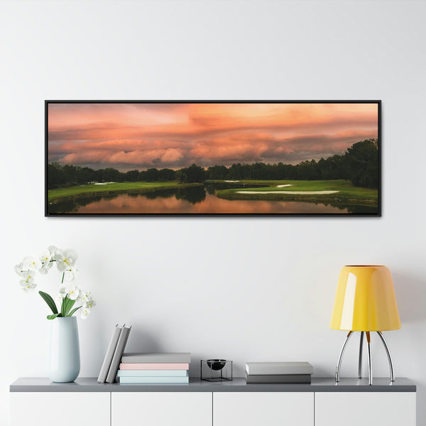 "Fazio's Sunset" Gallery Canvas Wraps, Horizontal Frame