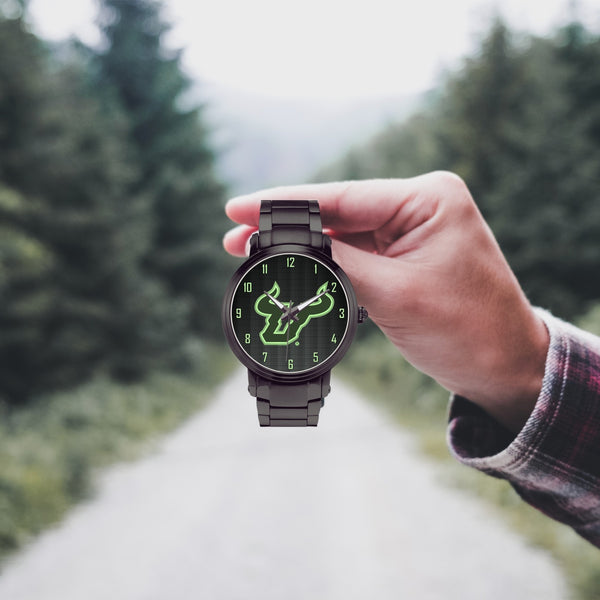 BigU Green CF Steel Strap Automatic Watch