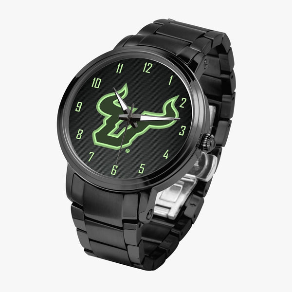 BigU Green CF Steel Strap Automatic Watch